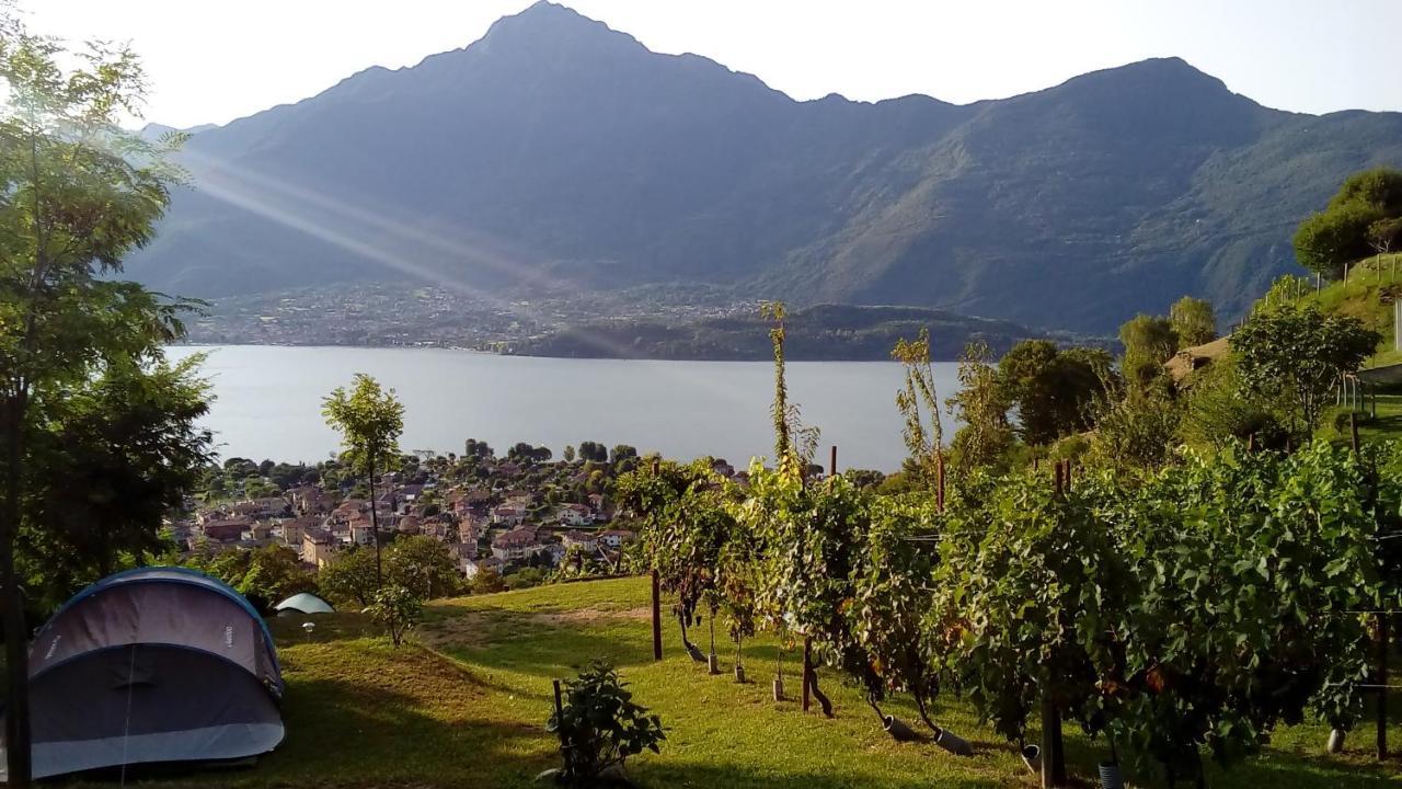 Camping Colle Vento Otel Domaso Dış mekan fotoğraf